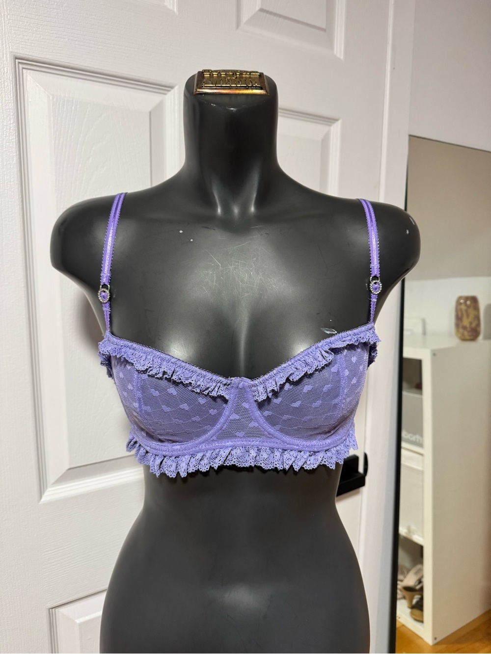 Lavender Lace Underwire Bralette - Women Intimates & Sleepwear